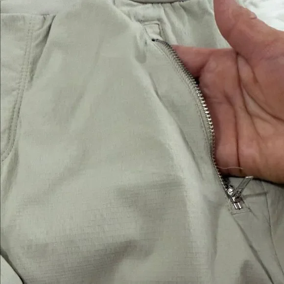 Athleta Tan Drawstring Joggers Size 4 - Picture 7 of 13